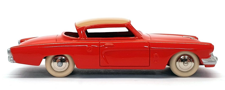 Atlas Editions Dinky Toys Appx 12cm Long 24Y - Studebaker Commander - Red/Tan