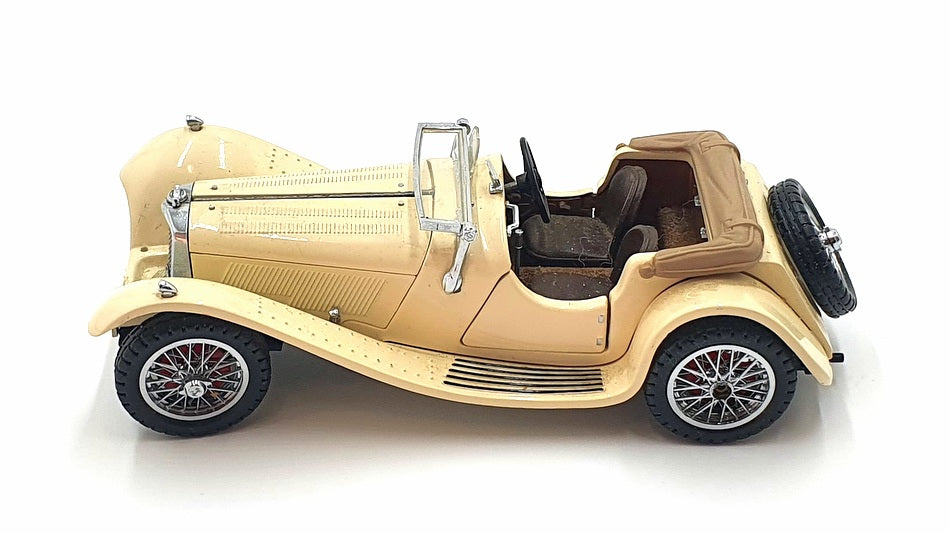 Franklin Mint 1/24 Scale 5122E - 1938 Jaguar SS 100 - Cream