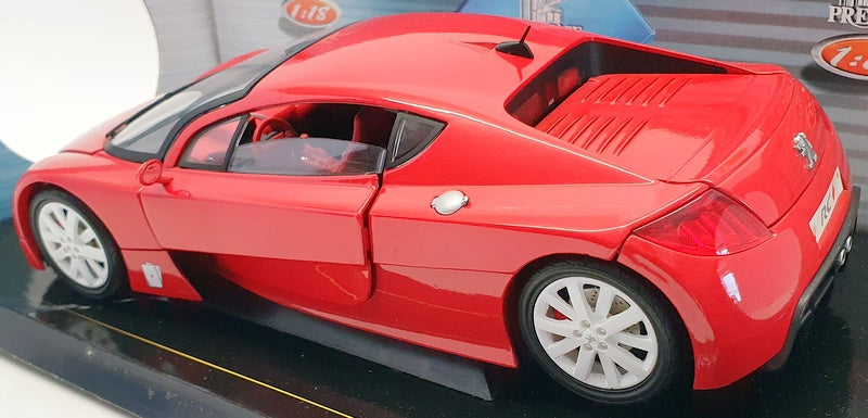 Solido 1/18 Scale Model Car 203828 - Peugeot RC Carreau Concept Car - Red