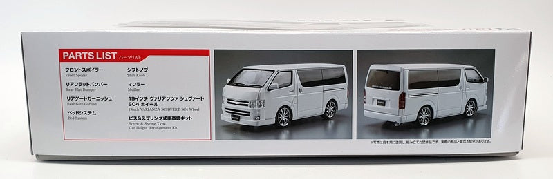 Aoshima 1/24 Scale Model Car Kit 9543000 - Toyota Hi Ace Super GL TRH200V