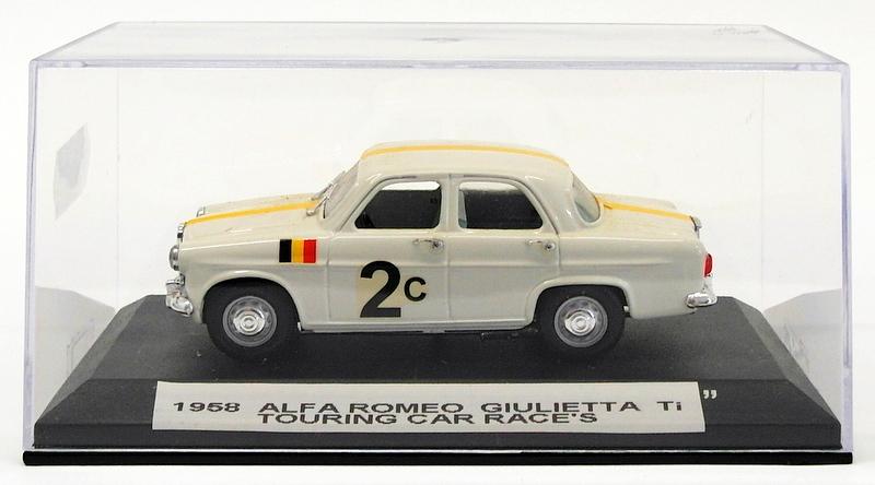 Rio 1/43 Scale Model R25218 - 1958 Alfa Romeo Giulietta Ti - Touring Car Race's