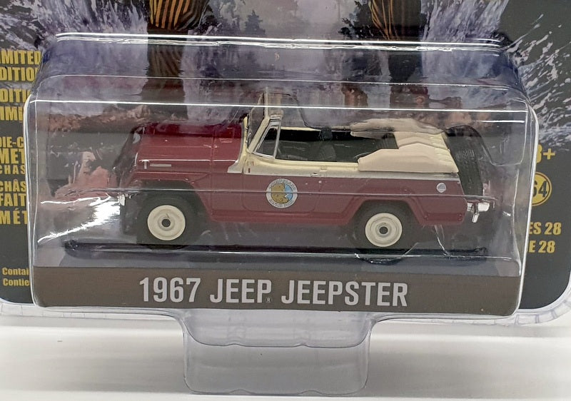Greenlight 1/64 Scale 44880F - 1967 Jeep Jeepster - Red