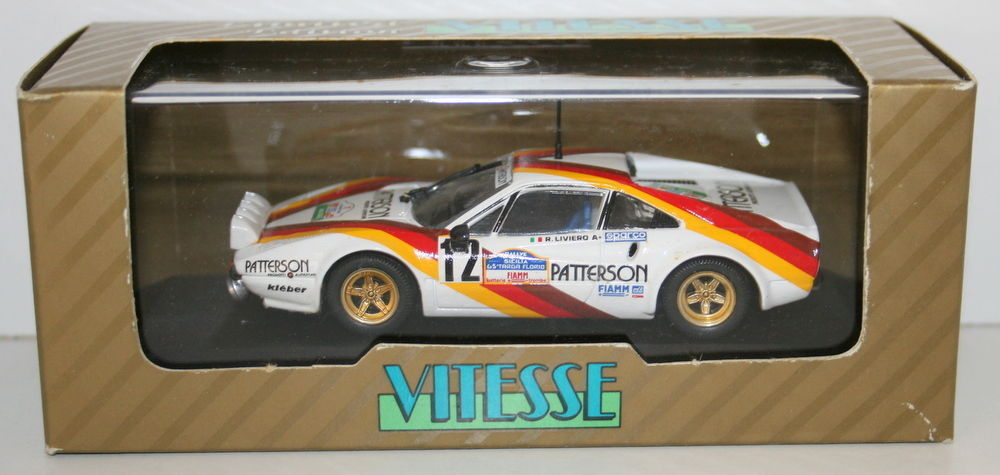 VITESSE 1/43 SCALE L011 - FERRARI 308 GTB  PATTERSON #12