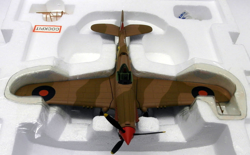 Armour 1/48 Scale Diecast - B11B625 Curtiss P40 Kittyhawk Mk1 UK RAF-112 Sqn