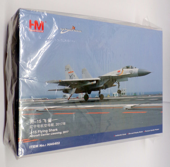 Hobby Master HA6402 1/72 Scale J-15 Flying Shark Aircraft Carrier Liaoning 2017