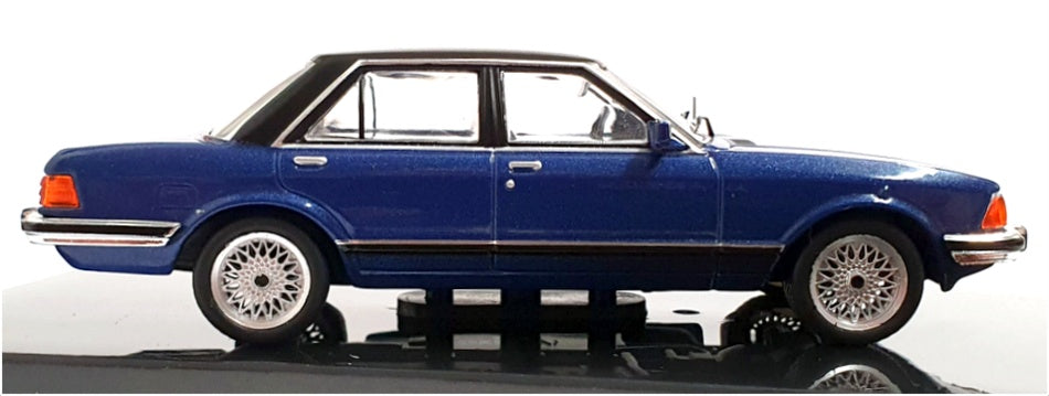 Ixo 1/43 Scale CLC451N.22 - 1982 Ford Granada Mk2 2.8 GL - Blue