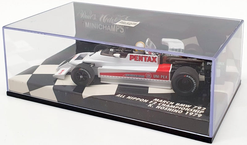 Minichamps 1/43 Scale 790005 - March BMW 792 All Nippon F2  K.Hoshino 1979