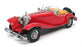 Franklin Mint 1/24 Scale 131022E - Mercedes 500K Special Roadster - Red