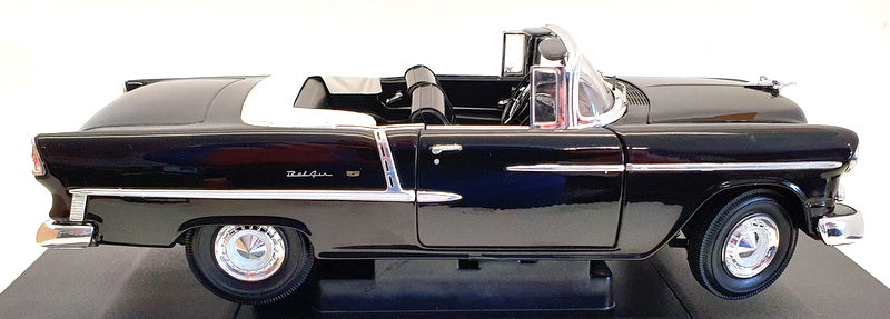 ERTL 1/18 Scale Model Car 36602 - 1955 Chevy Bel Air Grease - Black