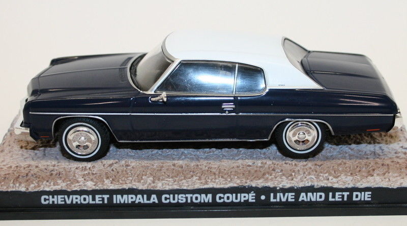 Fabbri 1/43 Scale Diecast Model - Chevrolet Impala Custom Coupe - Live & Let Die