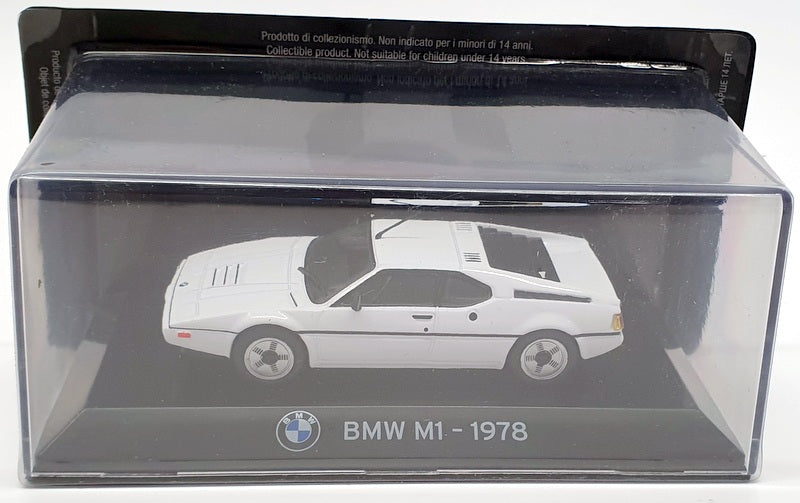Altaya 1/43 Scale Model Car 1501IR9 - 1978 BMW M1 - White