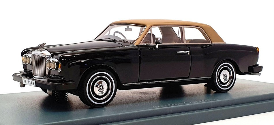 Neo 1/43 Scale Resin 44146 - Bentley Corniche - Black/Beige