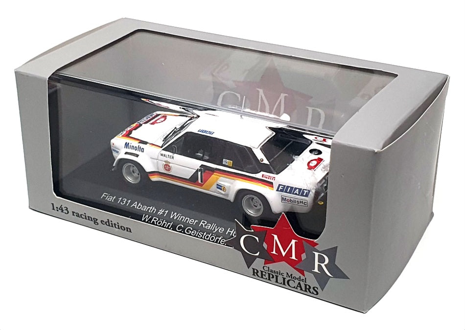 CMR 1/43 Scale WRC019 - Fiat 131 Abarth - #1 Winner Hunsruck Rally 1979