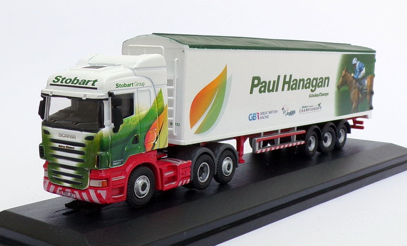 Oxford Diecast 1/76 Scale 76SHL07WF - Scania Truck Stobart - Hanagan