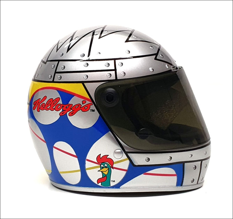 Action 1/4 Scale Helmet W49836079 - 1998 Iron Man Kelloggs Helmet SIGNED Labonte