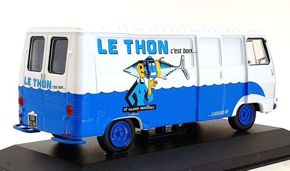 Altaya 1/43 Scale A251121T - Peugeot J7 Van "Le Thon C'est Bon" - White/Blue