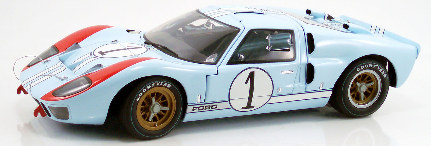 ACME 1/12 Scale M1201003 - Ford GT40 MKII 7.0L V8 Team Shelby American #1 2nd