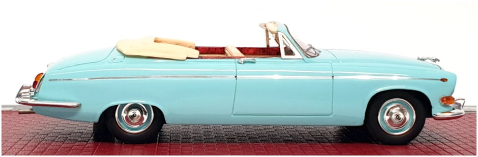 Matrix 1/43 Scale MX41001-191 - 1968 Jaguar 420G Convertible - Blue