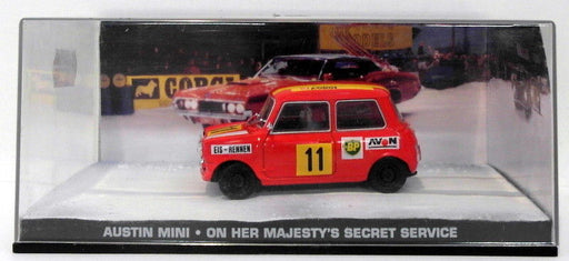 Corgi 1/43 Scale JB007 Austin Mini On Her Majestys Secret Service James Bond 007