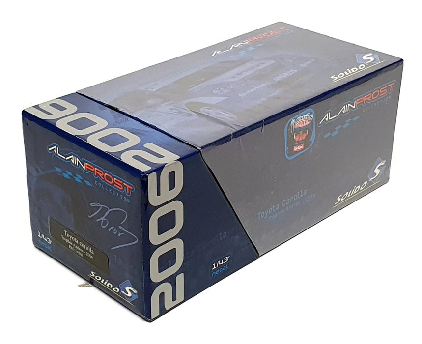 Solido 1/43 Scale 14501 Toyota Corolla Trophee Andros 2006 #3 Prost - Red/White