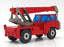 Solido Toner Gram Appx 13cm Long Diecast 353 - Richier Crane Truck - Red