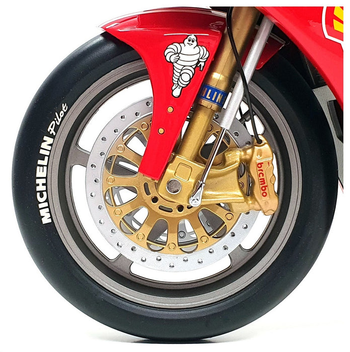 Minichamps 1/6 Scale 062 991211 - Ducati 996 Carl Fogarty WSB Champion 1999 Red