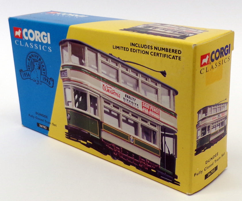 Corgi 1/76 Scale Diecast 36702 - Fully Closed Tram Car - Dundee