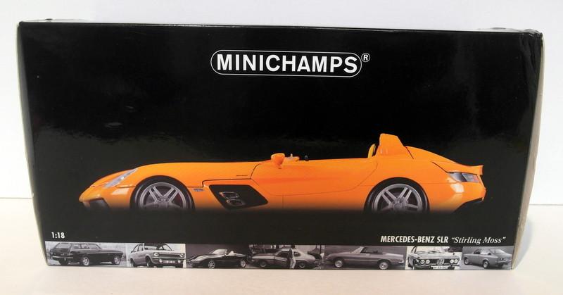 Minichamps 1/18 Scale diecast 100 038400 Mercedes Benz SLR McLaren Stirling Moss
