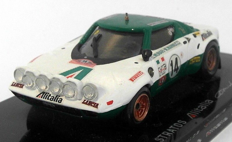 Conti Models 1/43 Scale  - Lancia Stratos Alitalia #14 - Green/White