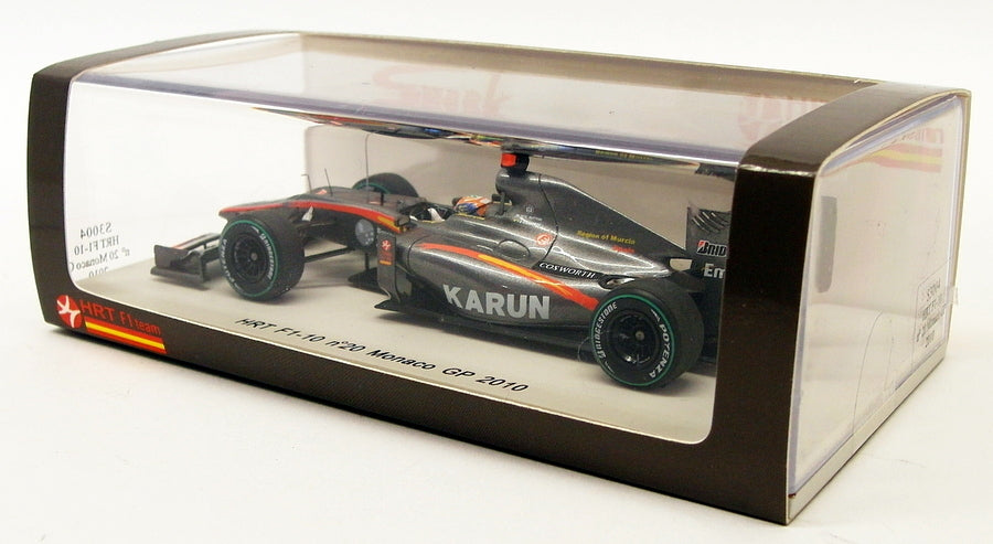 Spark 1/43 Scale S3004 - F1 HRT F1-10 #20 Monaco GP 2010