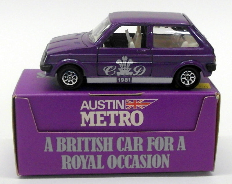 Corgi 1/36 Scale Diecast Model Car 51693 - Austin Mini Metro 1.3 HLS - Purple