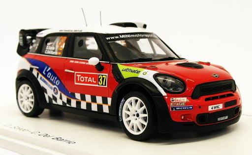 Spark 1/43 Scale S3312 - Mini John Cooper Works #37 - 2nd WRC MC 2012