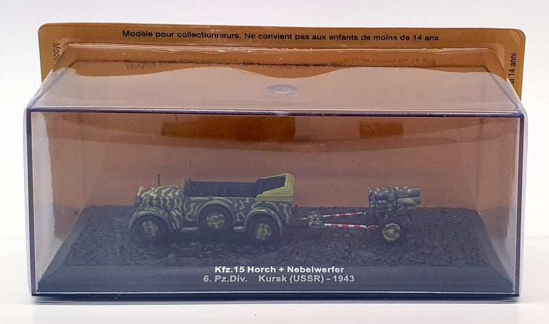 Altaya 1/72 Scale AL14820E - Kfz.15 Horch + Nebelwerfer 6. Pz.Div. USSR 1943