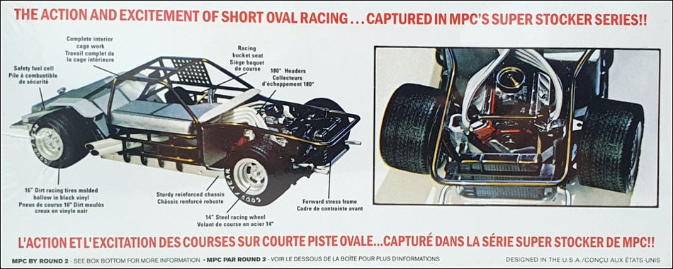 MPC 1/25 Scale MPC962M/12 - 1971 Chevy Monte Carlo Super Stocker