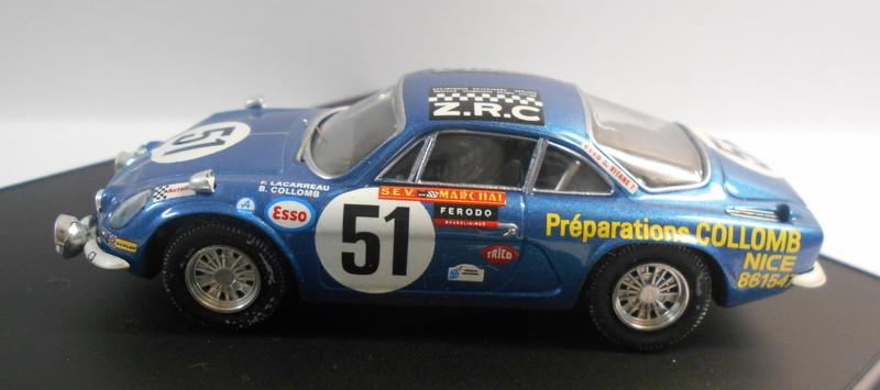 TROFEU 1/43 Scale Diecast Model - 805 ALPINE RENAULT A110 #51 LM 68' COLLOMB