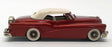 Brooklin 1/43 Scale BRK20 - 1953 Buick Skylark Conv Top Up - Met Dk Red/White