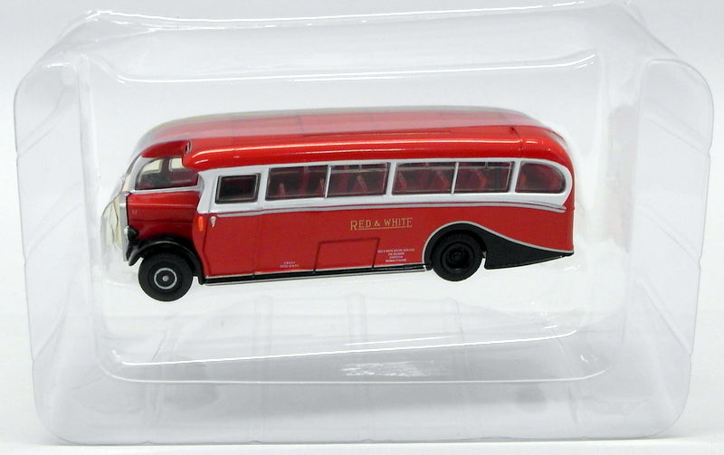 EFE 1/76 Scale Model Bus 26803 - Leyland Duple Coach - Red & White
