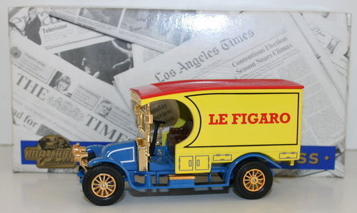 MATCHBOX POWER OF THE PRESS YPP01 - 1910 RENAULT AG - LE FIGARO