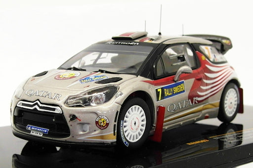 Ixo 1/43 Scale RAM503 - Citroen DS3 WRC - #7 Sweden 2012