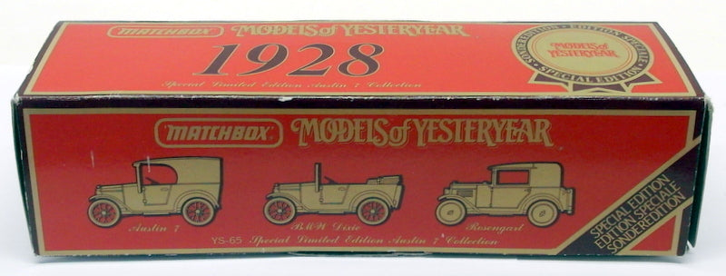 Matchbox Diecast YS-65 - Special Limited Edition Austin 7 Collection