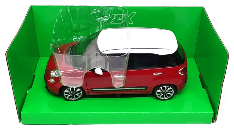 Welly 1/24 Scale Diecast 24038W - 2013 Fiat 500L - Red