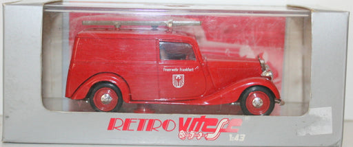 VITESSE 1/43 - 291 MERCEDES BENZ 170 VAN POMPIERES / FIRE ENGINE