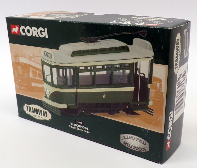 Corgi 1/76 Scale Diecast 36903 - Single Deck Tram Car - Blackpool