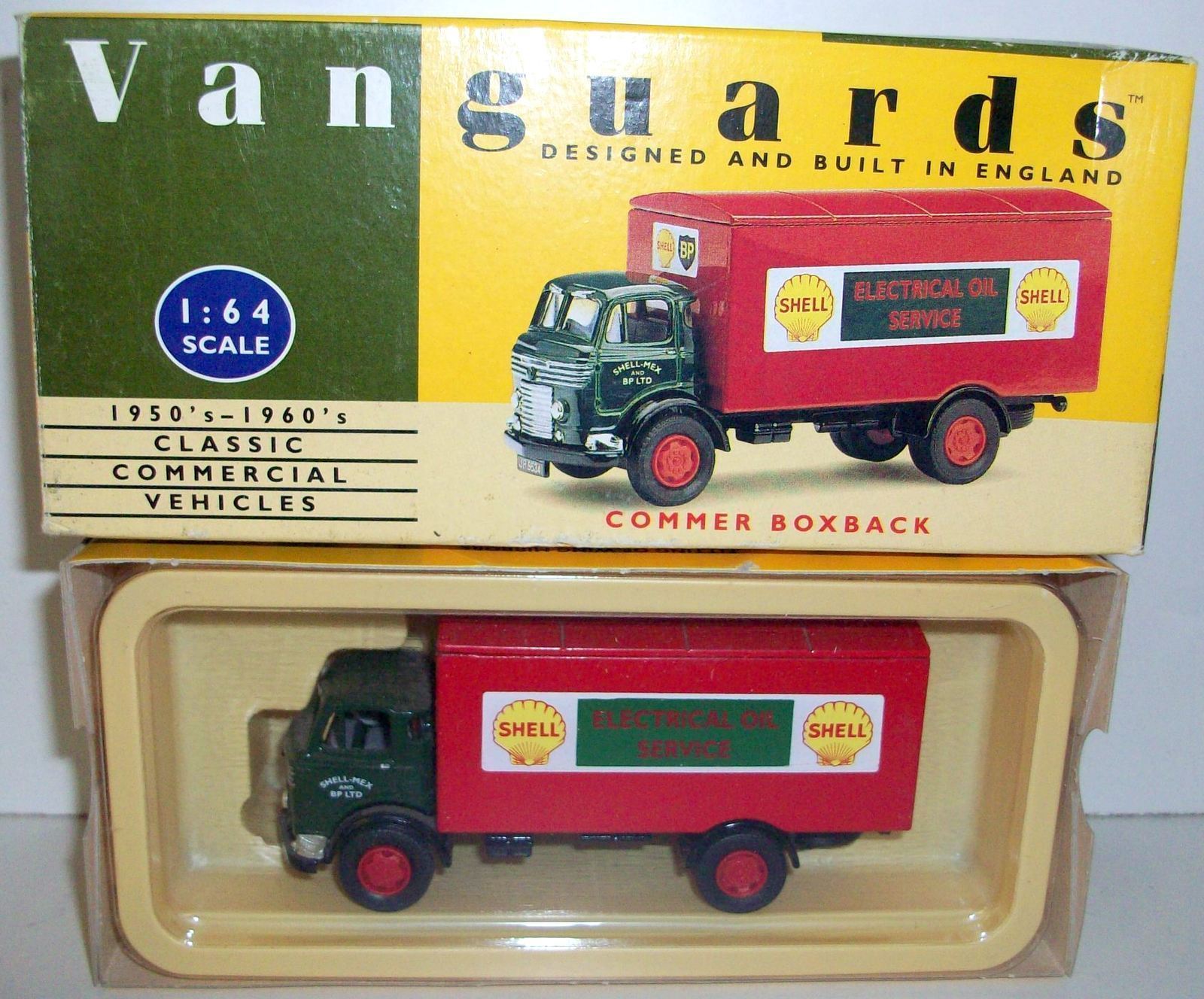 VANGUARDS 1/64 VA28000 COMMER BOXBACK SHELL ELECTRICAL OIL