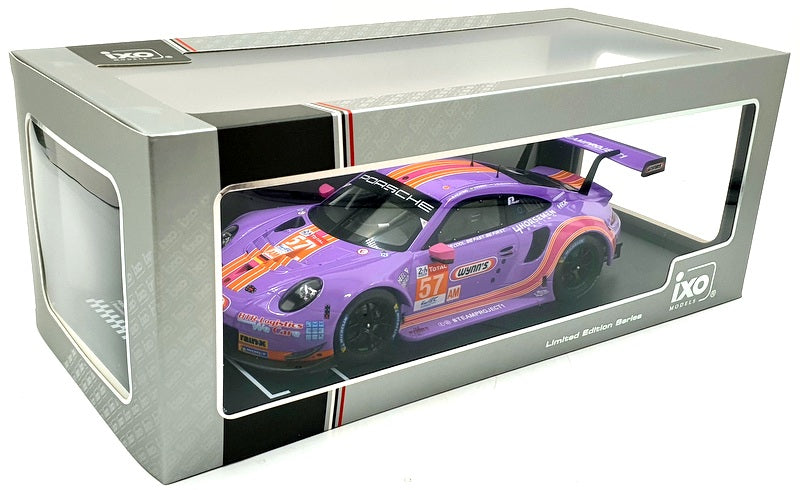 Ixo 1/18 Scale Diecast LEGT18060 - Porsche 911 RSR 24H Le Mans Bleekemolen #57