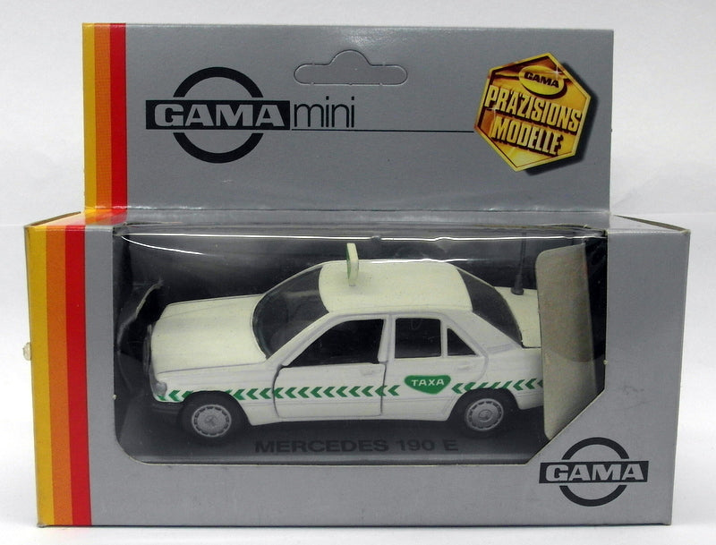 Gama 1/43 Scale Diecast - 1113 Mercedes 190 E Taxa