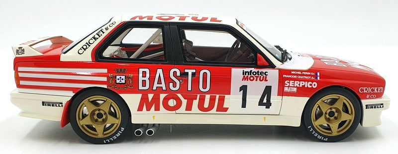 Otto Mobile 1/18 Scale Resin OT669 - BMW M3 E30 TDC1989 - Bastos M.Perin