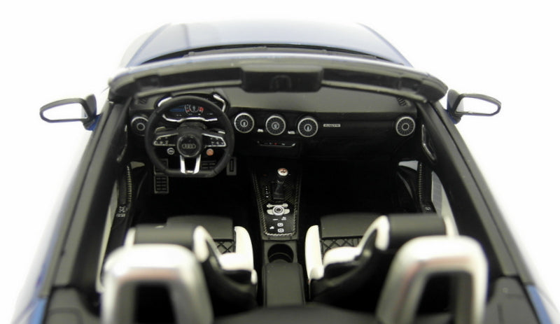 GT Spirit 1/18 Scale Resin - GT209 Audi TT RS Roadster Metallic Blue