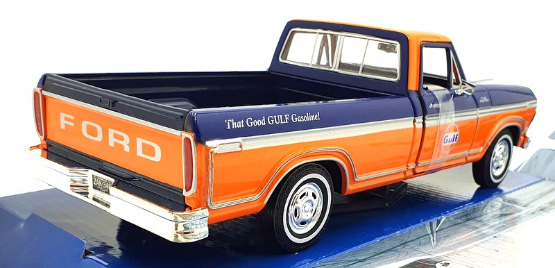 Motormax 1/24 Scale Diecast 79652 - Ford F-150 Custom 1979 - Gulf