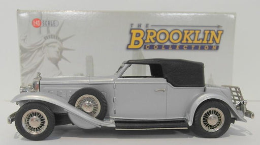 Brooklin 1/43 Scale BRK146 - 1933 Stutz DV-32 Victoria Convertable Silver